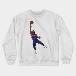 Derrick Rose NBA Detroit Pistons Crewneck Sweatshirt